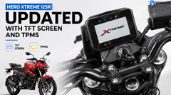 Hero Xtreme 125R Updated With TFT Screen and TPMS 